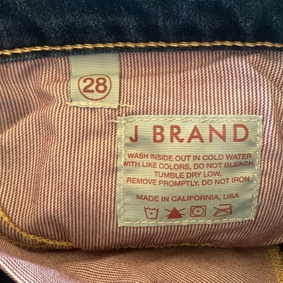 J BRAND Straight Leg Jeans Style 8500 Size 28 - Picture 9 of 9